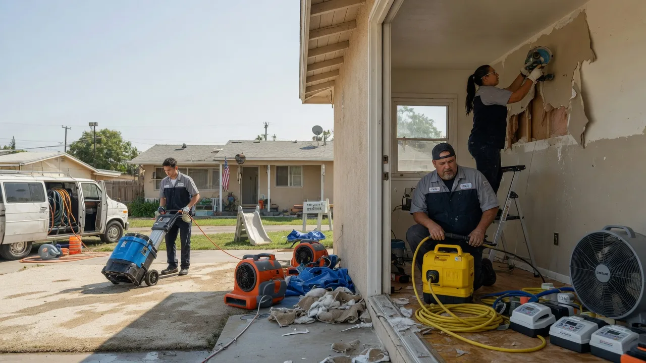 Water Damage Restoration in Clovis, CA near me